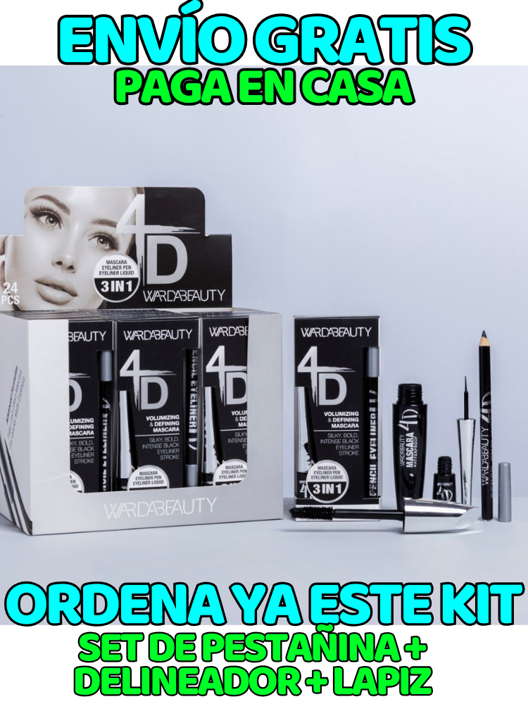 ¡Transforma tu mirada con el Kit 3 en 1 ! 💫