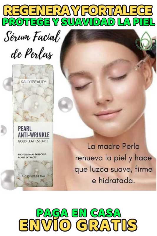 ✅¡Descubre el poder rejuvenecedor del Serum de Perla ANTI-Arrugas!✨