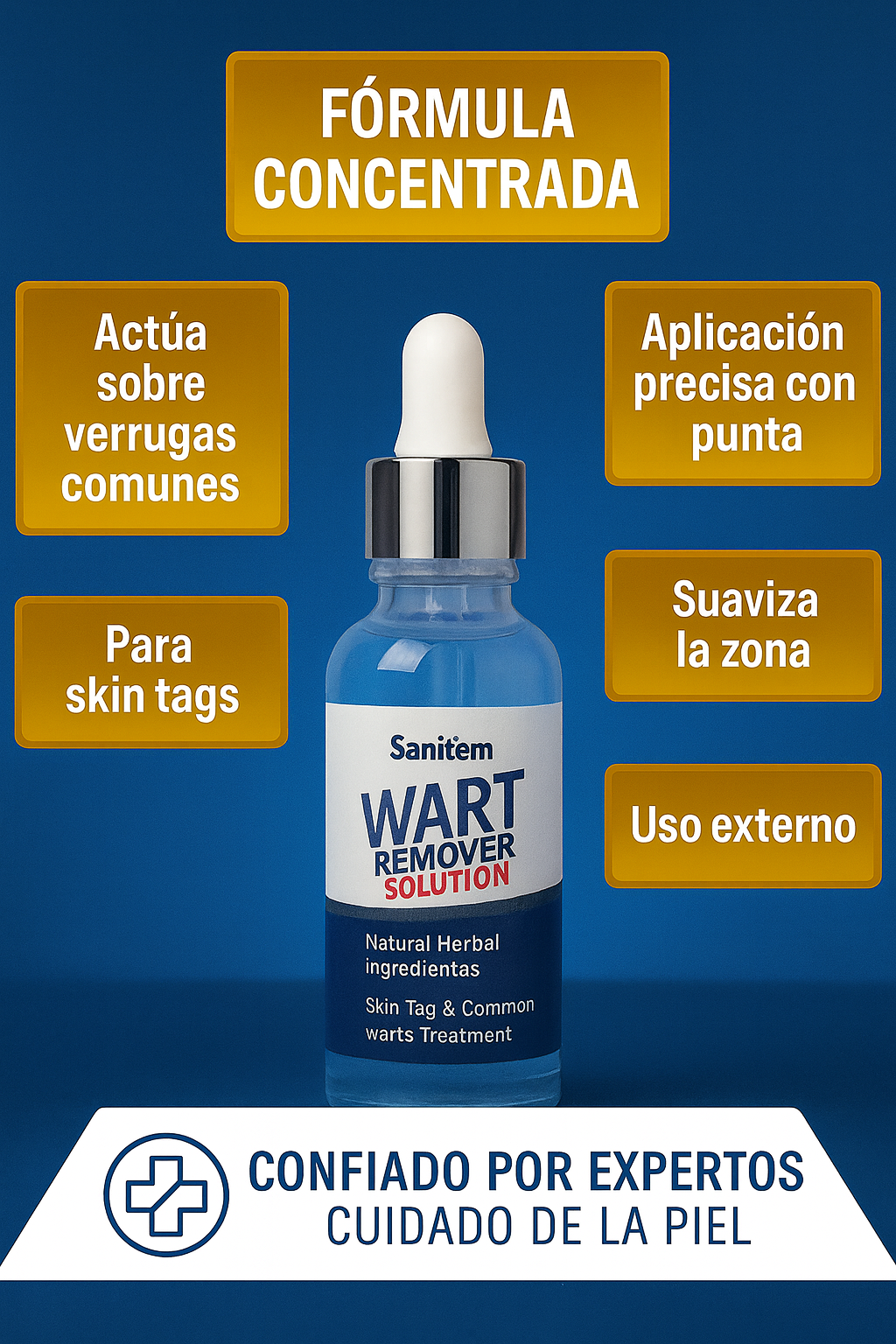 Solución para Verrugas Rápida
