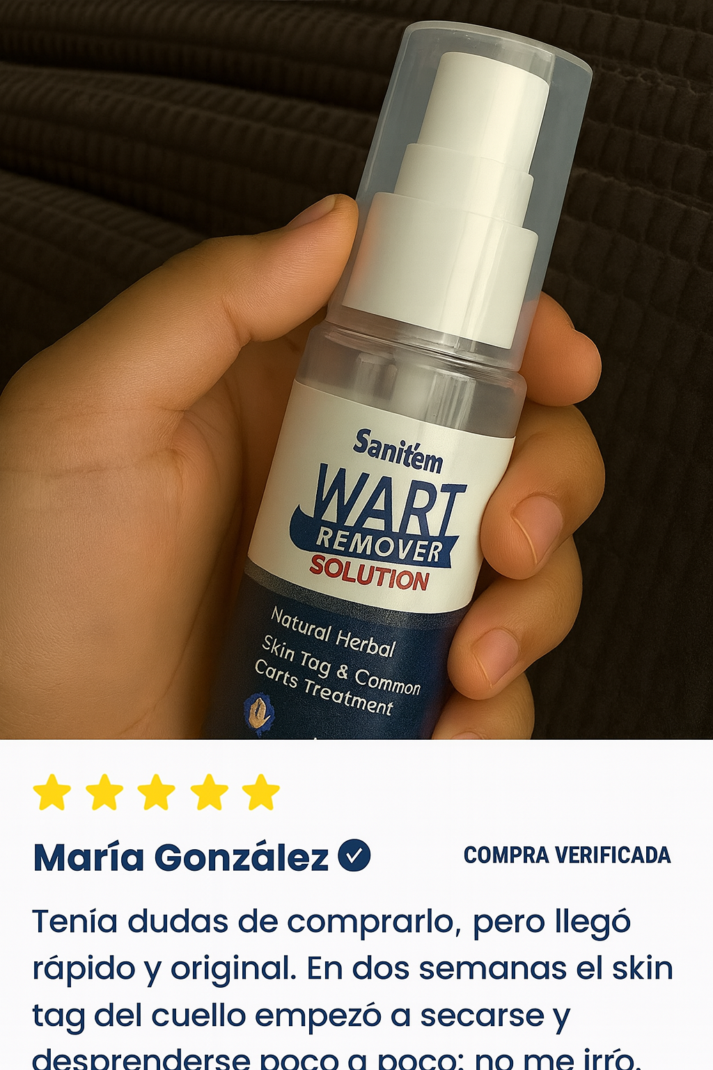 Solución para Verrugas Rápida