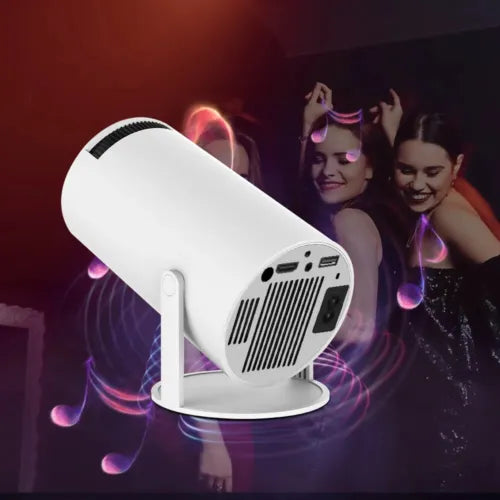 Proyector Ultra HD Para Móviles Celular Wifi Bluetooth Android Y iOS Iphone Portátil
