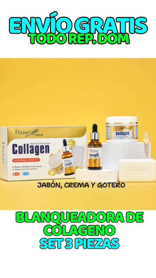 ¡Recupera la Juventud de tu Piel con el Set Nutritivo de Colágeno!🌟💧