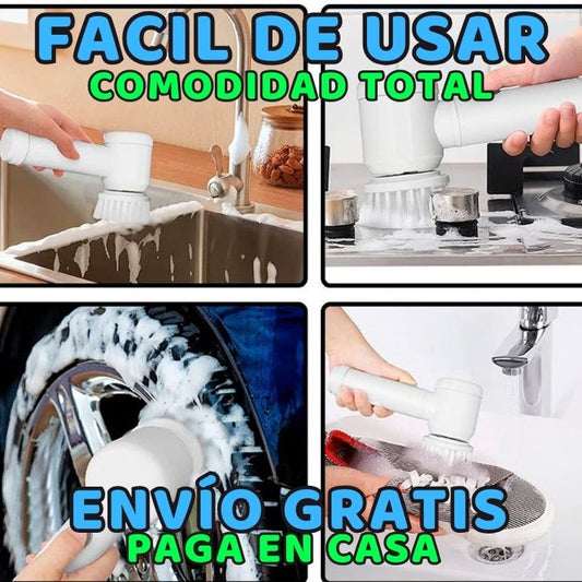 💥Realiza limpieza profundas con nuestro  Cepillo 5 en 1💫💥