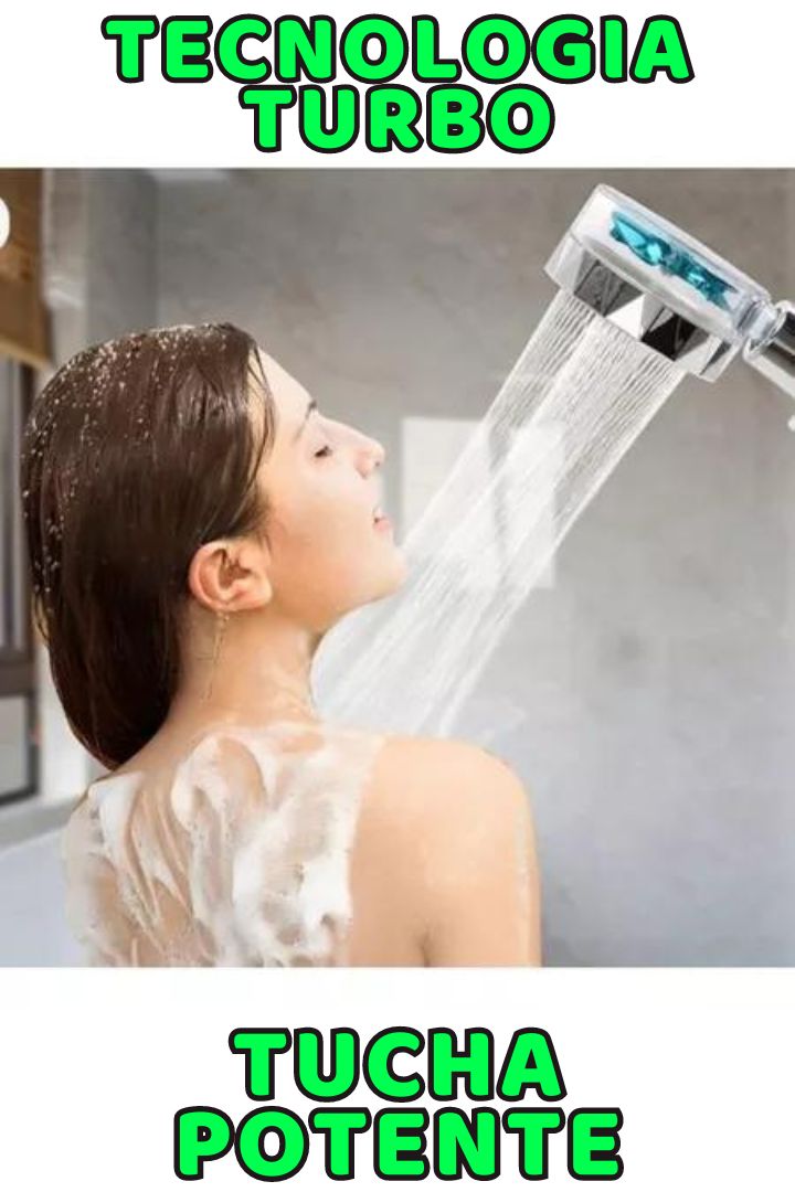 ¡Transforma tu ducha en una experiencia de spa con nuestro Cabezal de Ducha Regadera tipo Spa Turbocharged!