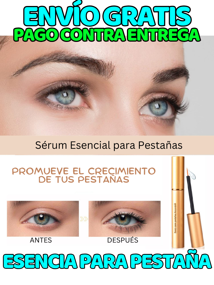 ¡Luce pestañas más largas y voluminosas con el Sérum Esencia para Pestañas de ibcccndc®! 🌟👁️