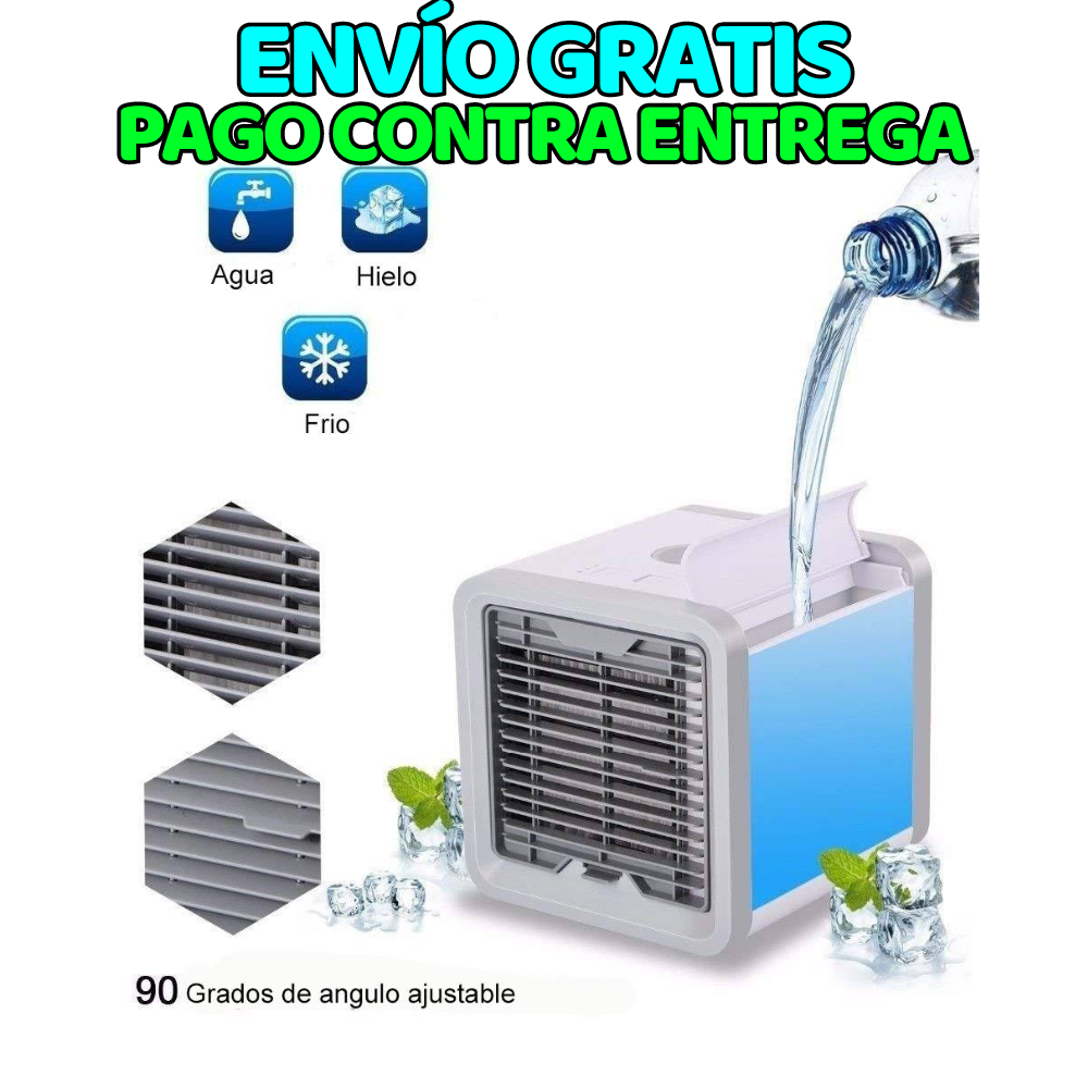 Abanico de Aire Frío Portátil! 🌬️❄️