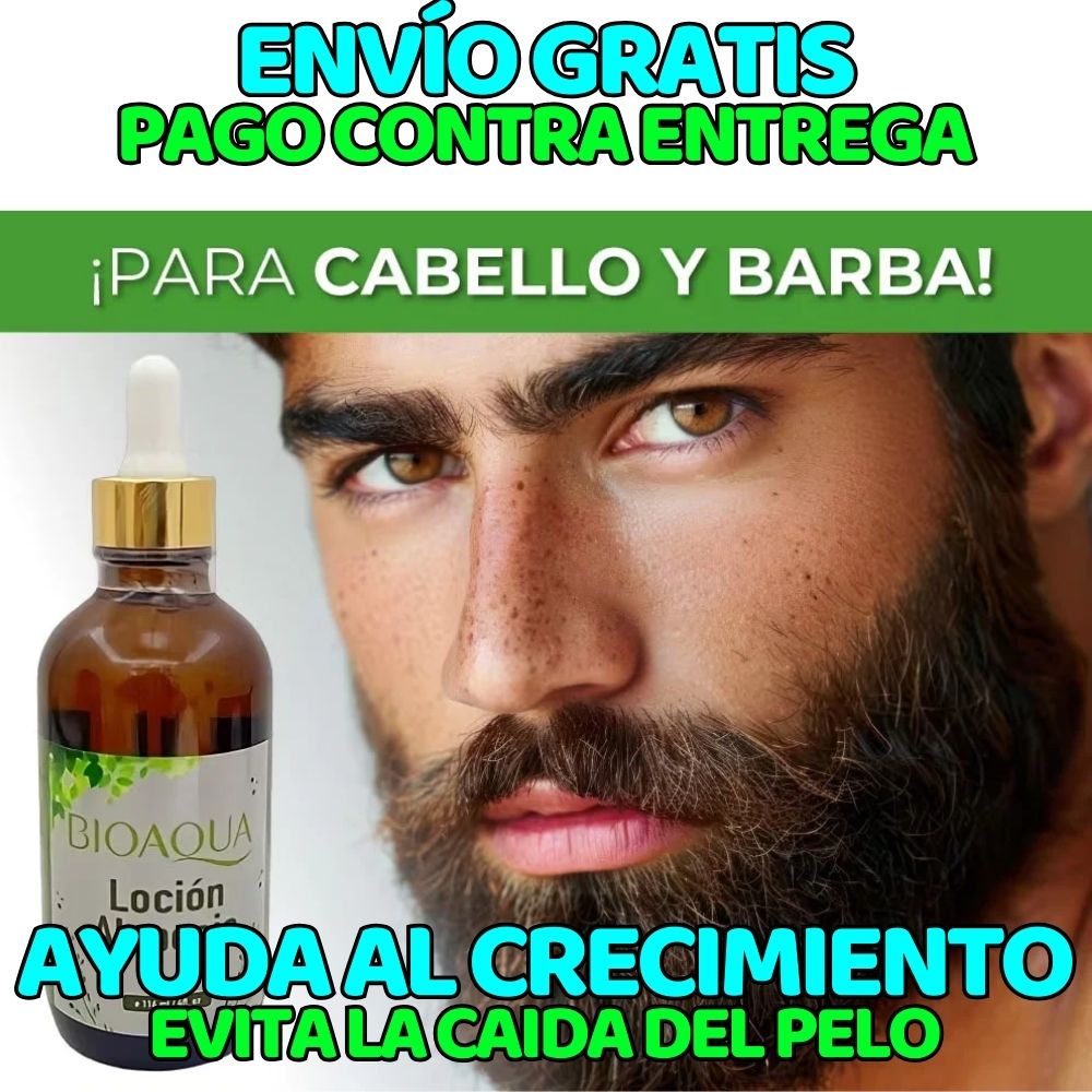🧴¡Dile adiós a la caída del cabello con 🌿Loción Anti-Alopecia Bioaqua🌿