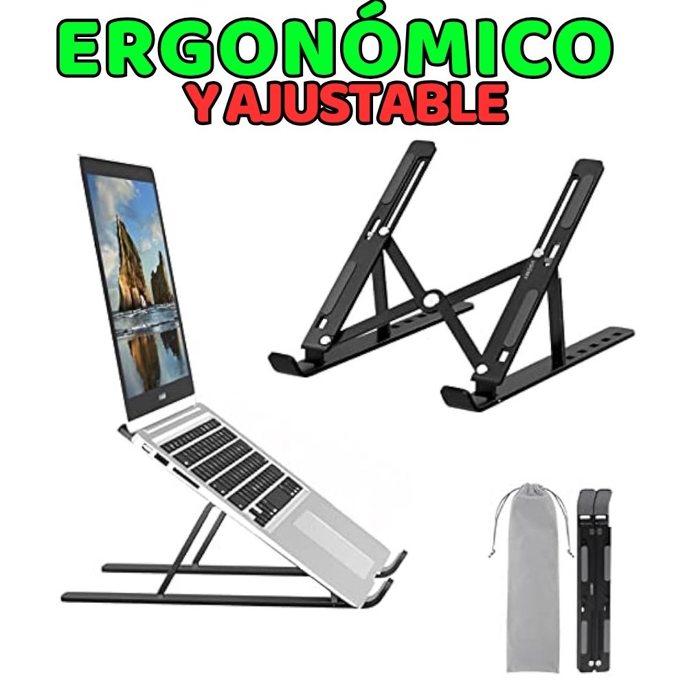 ✨¡Trabaja con comodidad y estilo!💻con el Soporte para Computadora Portátil