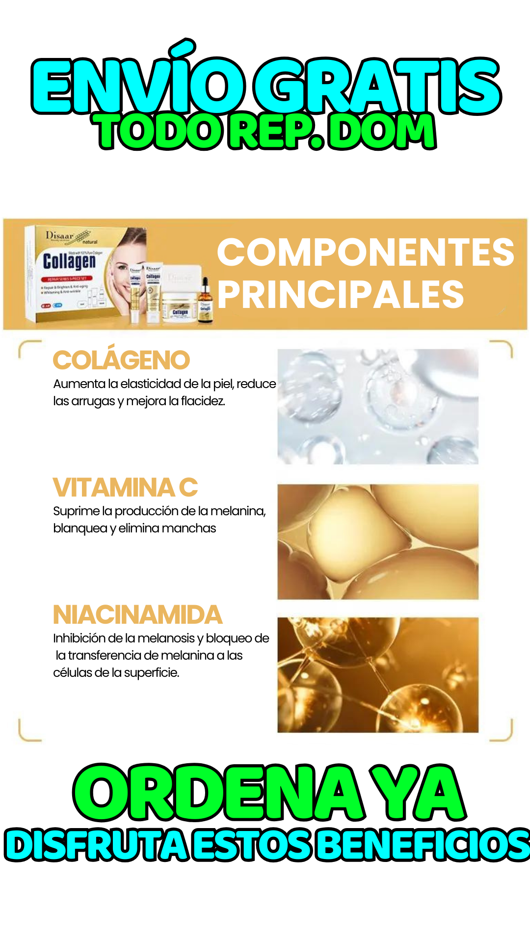 ¡Recupera la Juventud de tu Piel con el Set Nutritivo de Colágeno!🌟💧