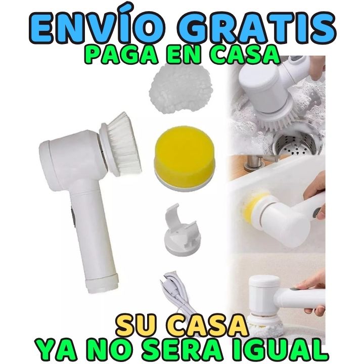 💥Realiza limpieza profundas con nuestro  Cepillo 5 en 1💫💥