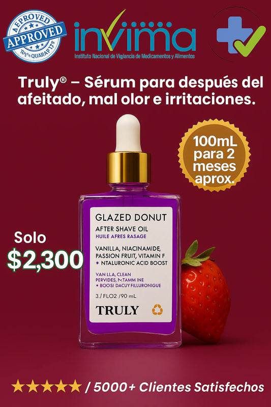 Aceite Truly puro morado