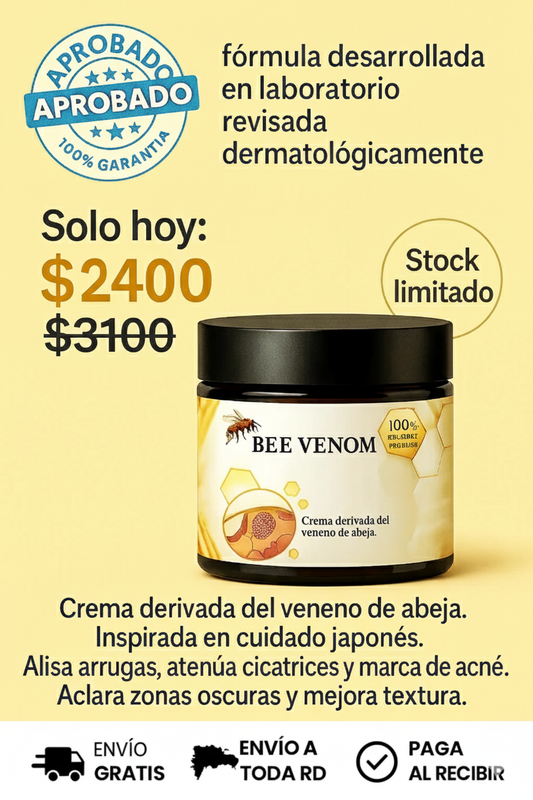 Crema de Veneno de Abejas