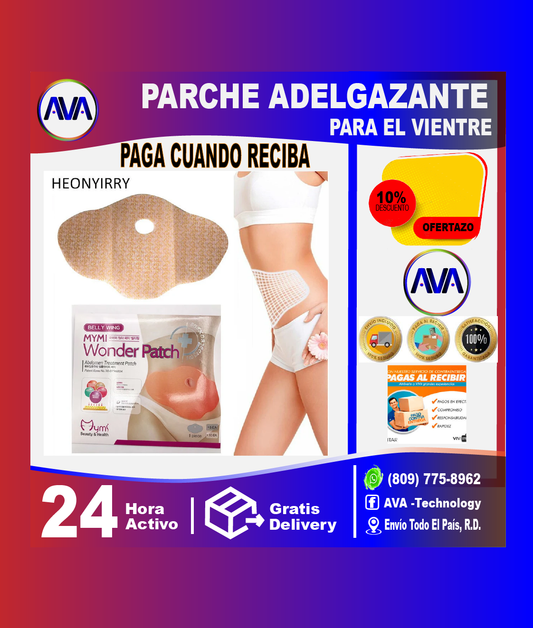 ✅¡Descubre los Parches Adelgazantes! 💯 Pierde peso de manera natural y efectiva con nuestros innovadores parches de desintoxicación.