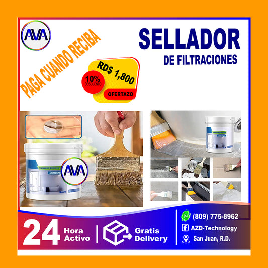 ¡Compra Ahora y Olvídate de las Fugas, Protege tu Techo con Nuestro Sellador de Pasta Impermeable!