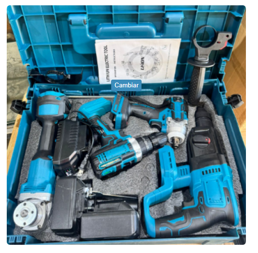 SET DE HERRAMIENTAS HD-0522 ( 5 UND X CAJA)
