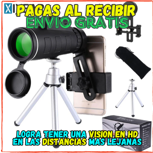 ✔Telescopio Monocular para Telefonos.