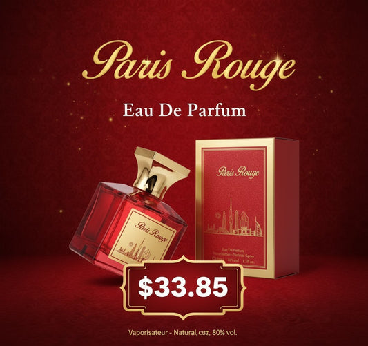 Perfume unisex Paris Rouge 3.4 oz - Inspirado en Rouge 540