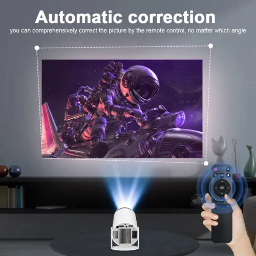 Proyector Ultra HD Para Móviles Celular Wifi Bluetooth Android Y iOS Iphone Portátil