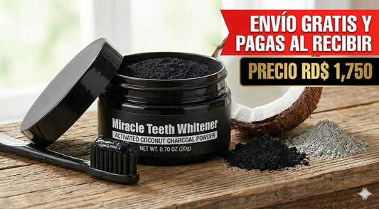 BLANQUEADOR DENTAL DE CARBON