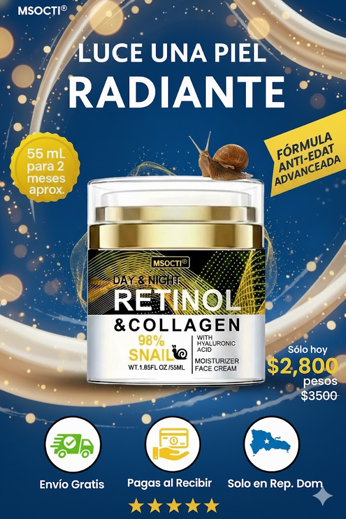 CREMA FACIAL CON RETINOL