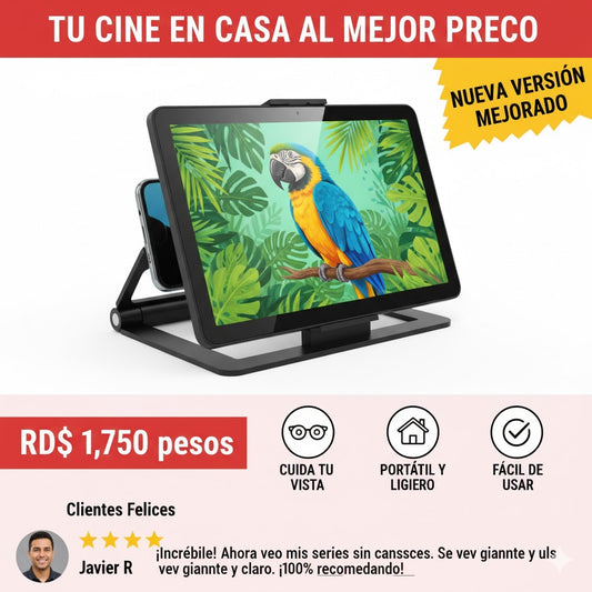 Amplificador de Pantalla HD para Celular - Tu Cine Portátil